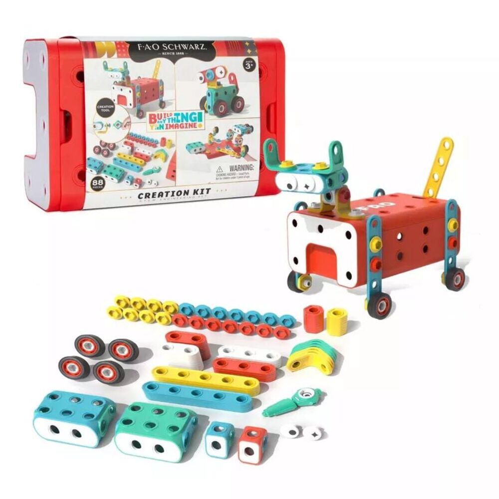 FAO Schwarz Early Engineers 88pc - Picture 2 of 7